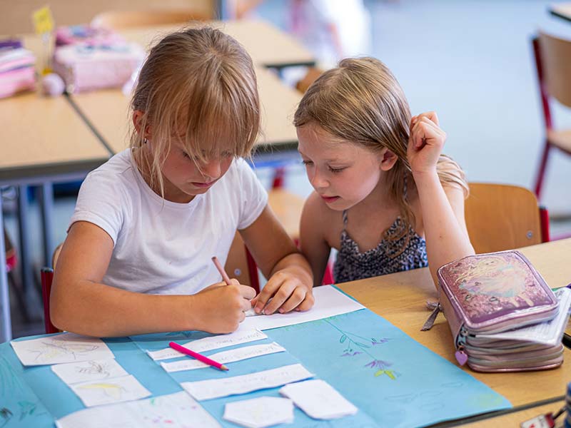 Grundschulkinder am Pädagogium